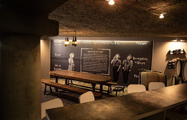 Espace «Pisse-Vieille», accueille 50 personnes dans une cave traditionnelle
